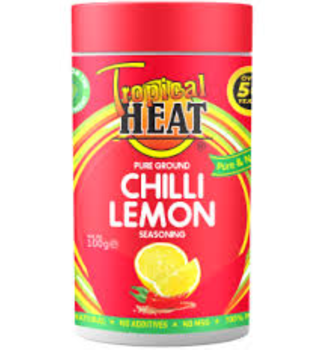 TROPICAL HEAT CHILLI LEMON 100G